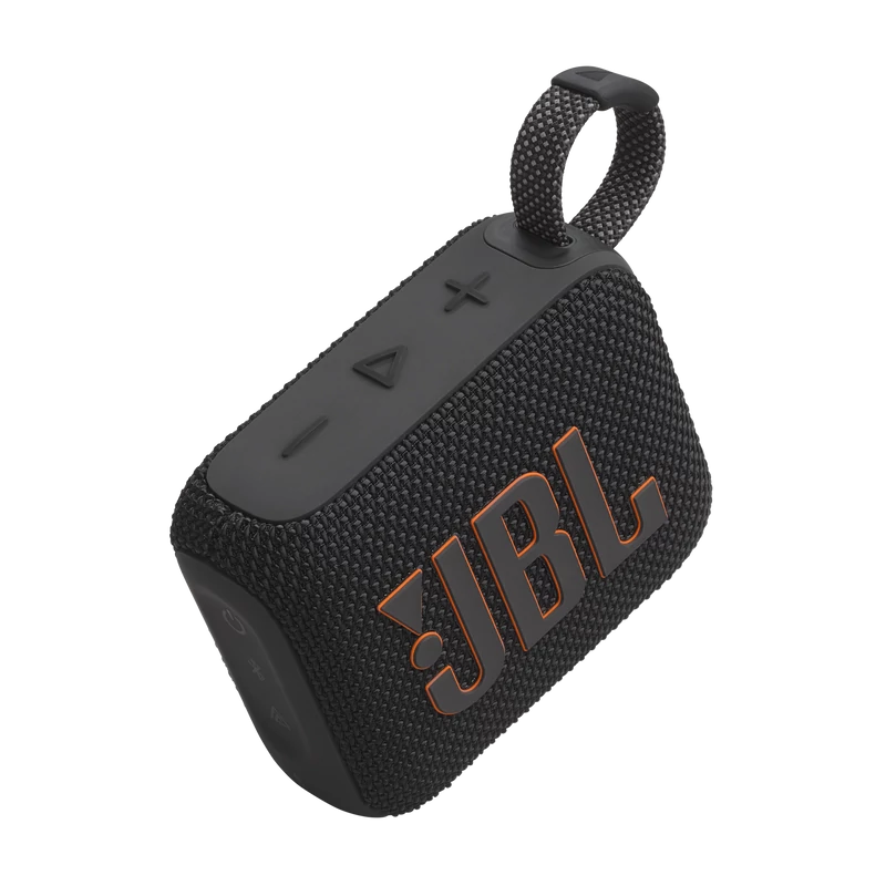 JBL GO 4  hordozható bluetooth hangszóró, fekete