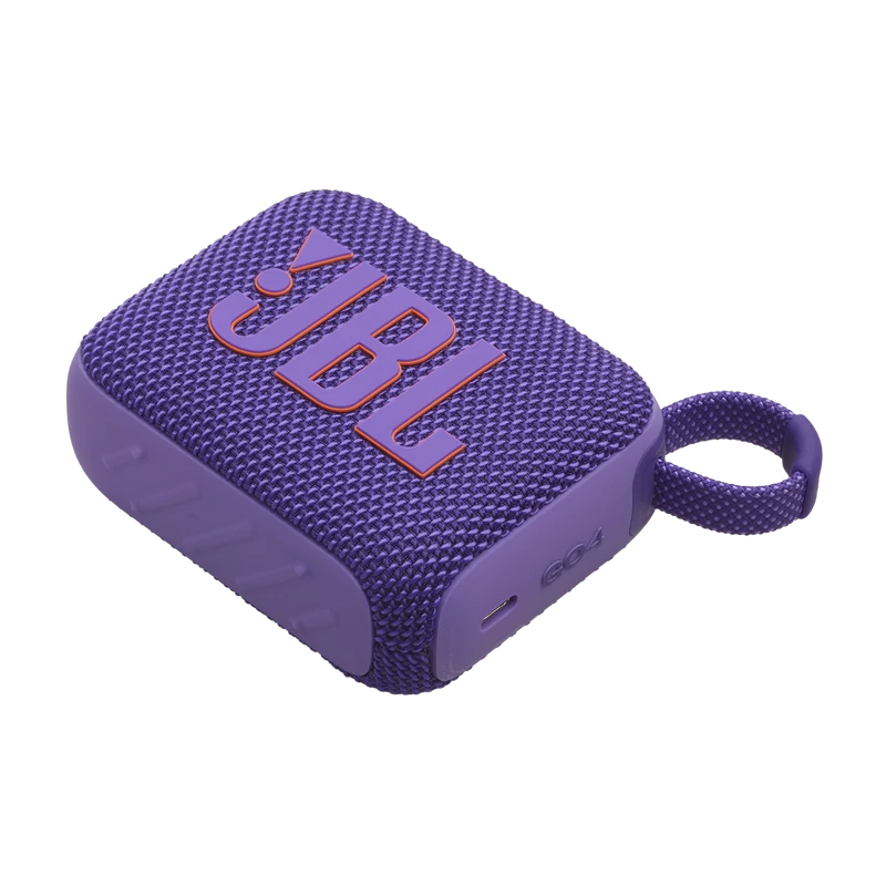 JBL GO 4  hordozható bluetooth hangszóró, lila