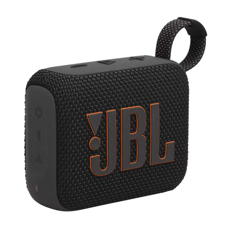 JBL GO 4  hordozható bluetooth hangszóró, fekete