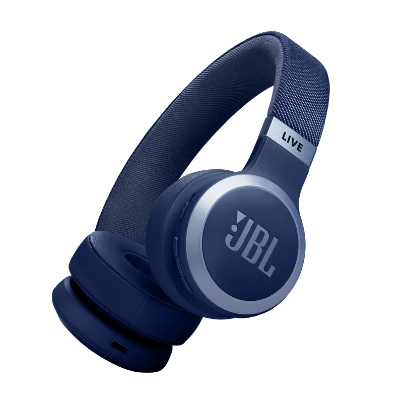 JBL Live 670NC Bluetooth fejhallgató, kék