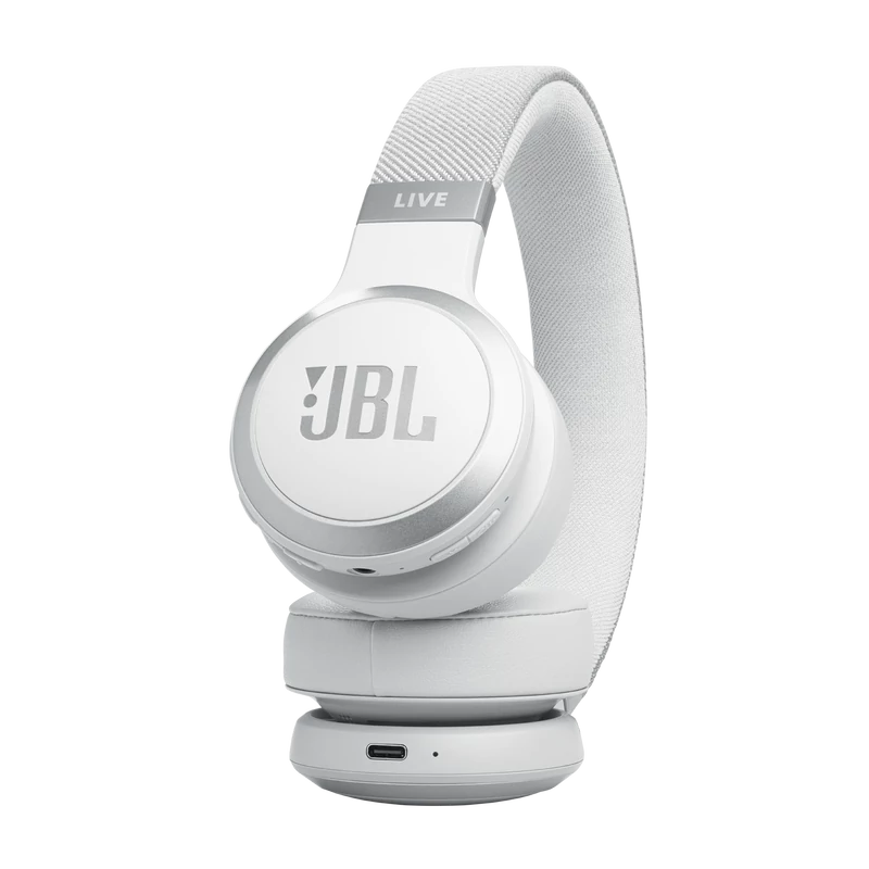 JBL Live 670NC Bluetooth fejhallgató, fehér