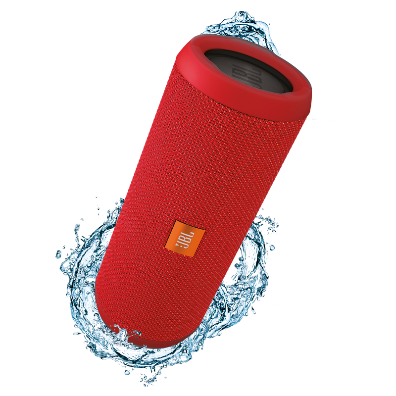 JBL Flip 3 vízálló bluetooth hangszóró, piros