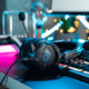 Audio-Technica ATH-GDL3 Nyitott HIFI Gaming Headset, fekete