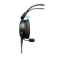 Audio-Technica ATH-GDL3 nyitott gamer fejhallgató, fekete