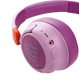 JBL JR460NC bluetooth-os, zajszűrős fejhallgató, pink