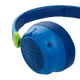 JBL JR460NC bluetooth-os, zajszűrős fejhallgató, kék