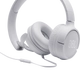 JBL T500 fejhallgató, fehér